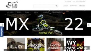 www.foxsklep.pl spodnie fox