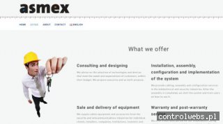 Asmex - monitoring, systemu alarmowe Poznań