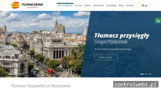 www.espanol.pl Tłumaczenia ustne hiszpański Warszawa