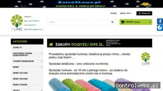 2lime.pl hurtownia bawełny