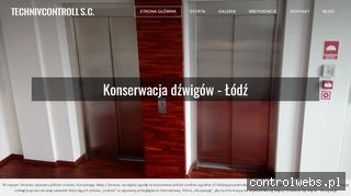 technivcontroll.pl konserwacja dźwigów Łódź