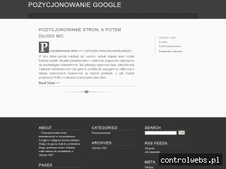 Pozycjonowanie