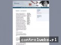 Screenshot strony www.ekskluzywnabizuteria.waw.pl