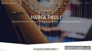 Harfapauli.pl - Oprawa muzyczna ślubu na harfie