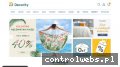 Screenshot strony www.decority.pl