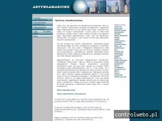 Systemy antywłamaniowe