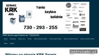 Serwis agd, naprawa piekarników, pralek, lodówek Kraków