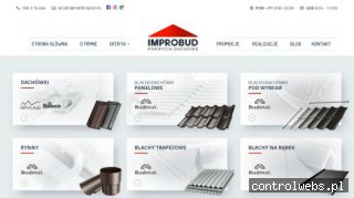 improbud.pl Blacho dachówka Łabiszyn
