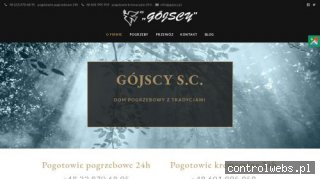 gojscy.pl dom pogrzebowy Praga południe