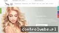 Screenshot strony secondhair.pl