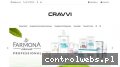Screenshot strony cravvi.pl