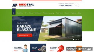 NIKOSTAL - Producent Garaży Blaszanych