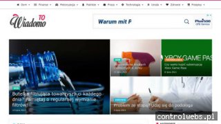 WiadomoTo - Uroda, Zdrowie, Dom, Motoryzacja, Technologia