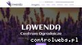 Screenshot strony www.centrumogrodniczelawenda.pl