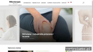 Zdrowie, leczenie bólu, rehabilitacja - wibroterapia.com