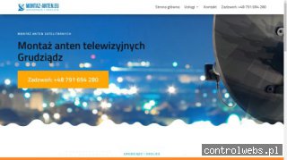 Grudziądz, Montaż anten, ustawianie anten, serwis