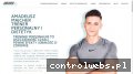 Screenshot strony amadeuszmajcher.pl