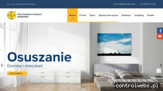 osuszamypozalaniu.pl osuszanie murów warszawa