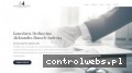 Screenshot strony kancelariamediacyjna.net