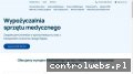 Screenshot strony www.mil-med.eu