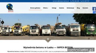 impex-beton.pl wytwórnia betonu