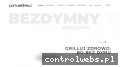 Screenshot strony lotusgrill.pl