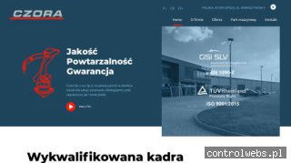 Czora - cięcie laserowe