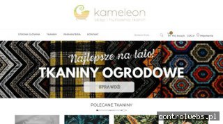 Sklep z tkaninami i materiałami Kameleon