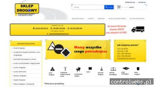 Znaki drogowe - pachołki drogowe