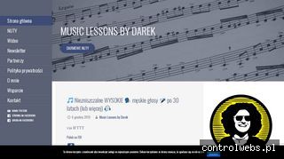 Music Lessons by Darek - nuty dla Ciebie