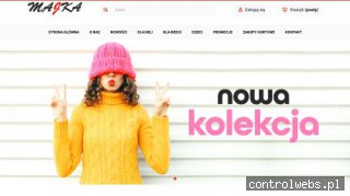 Polskie czapki damskie - Majka