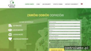 Wywóz odpadów przemysłowych CDS Recycling