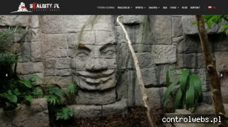 Skalisty budowa sztucznych skał