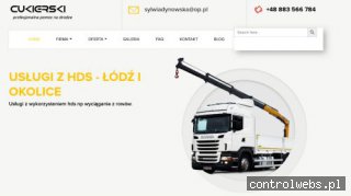 Cukierski - holowanie Łódź