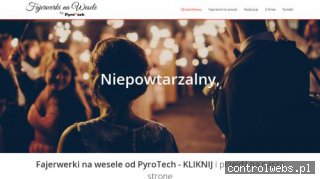 Fajerwerki na wesele - weselefajerwerki.pl