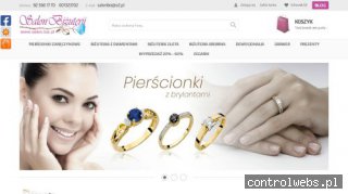 Sklep z biżuterią złotą - salon.biz.pl
