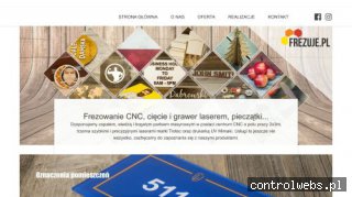 Frezowanie CNC, cięcie i grawer laserem, druk uv, pieczątki