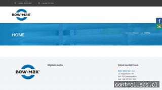 bow-max.pl bramy garażowe zielona góra