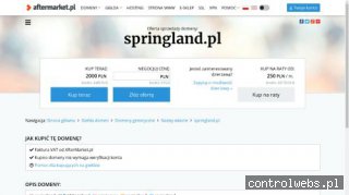 Sklep z odzieżą damską Springland
