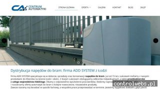 addsystem.pl akcesoria do bram łódź