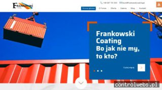 frankowskicoating.com.pl dystrybutor farb przemysłowych