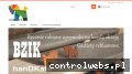 Screenshot strony www.handkate.pl