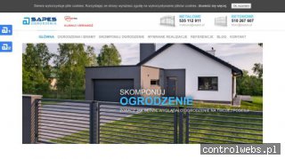 sapes.pl ogrodzenia betonowe Gliwice