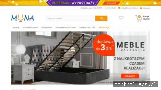 Sklep internetowy z meblami i akcesoriami