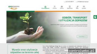 ekoeuropa.pl odbiór odpadów medycznych
