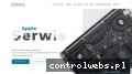 Screenshot strony iclinica.pl