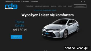 Wynajem samochodów Szczecin RDG.pl