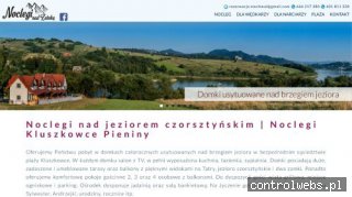 Noclegi nad jeziorem Czorsztyńskim - domkikluszkowce.pl