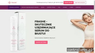 Ujędrniające serum do biustu Frashe