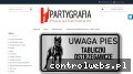 Screenshot strony sklep-partygrafia.pl